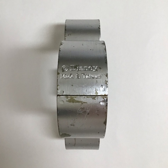 Disney Taiwan Mickey Mouse Ears Cookie Cutter Metal Biscuit Sandwich Vintage - Picture 2 of 8